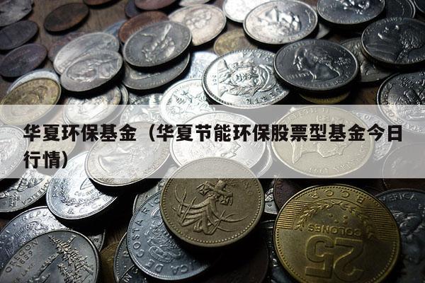 华夏环保基金（华夏节能环保股票型基金今日行情）