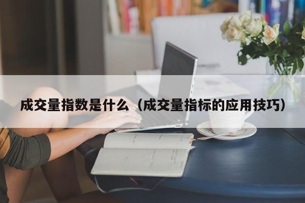 成交量指数是什么（成交量指标的应用技巧）