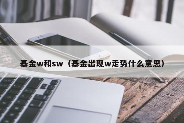 基金w和sw（基金出现w走势什么意思）