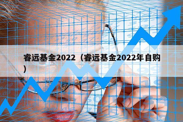 睿远基金2022（睿远基金2022年自购）