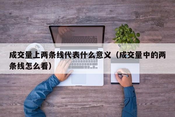 成交量上两条线代表什么意义（成交量中的两条线怎么看）