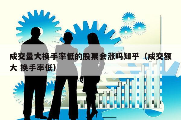 成交量大换手率低的股票会涨吗知乎（成交额大 换手率低）