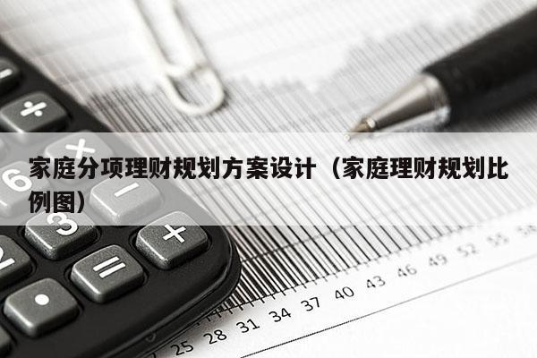 家庭分项理财规划方案设计（家庭理财规划比例图）