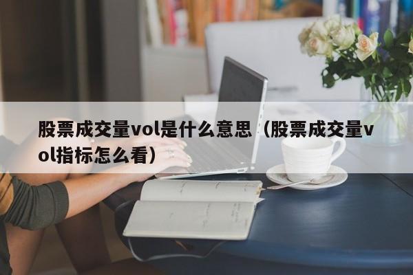 股票成交量vol是什么意思（股票成交量vol指标怎么看）