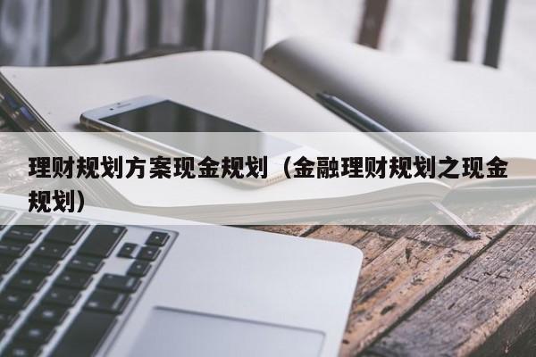 理财规划方案现金规划（金融理财规划之现金规划）