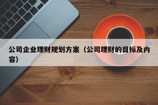 公司企业理财规划方案（公司理财的目标及内容）