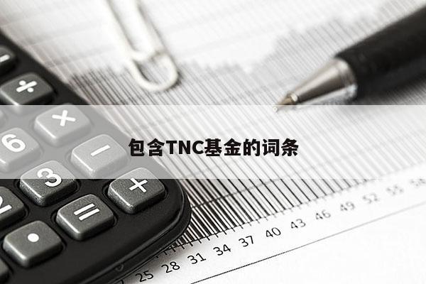 包含TNC基金的词条