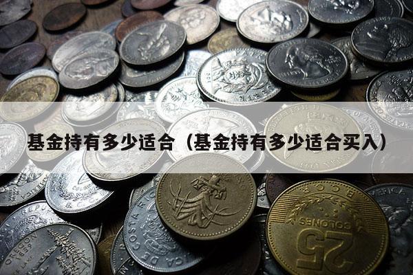 基金持有多少适合（基金持有多少适合买入）