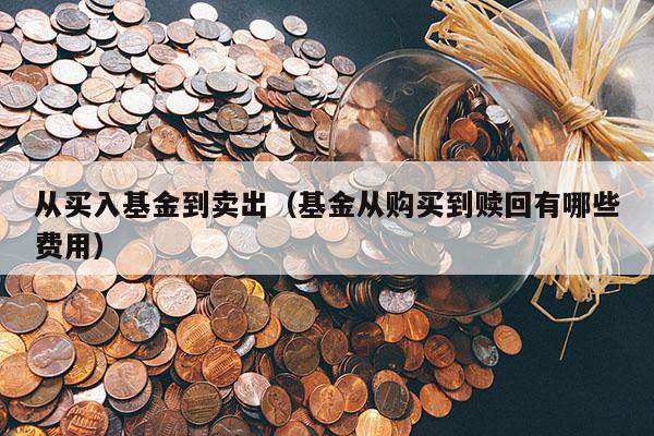 从买入基金到卖出（基金从购买到赎回有哪些费用）