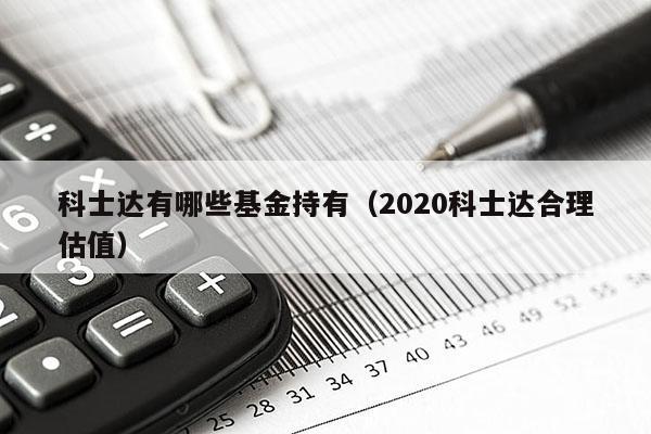 科士达有哪些基金持有（2020科士达合理估值）