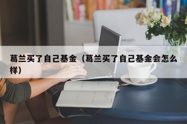 葛兰买了自己基金（葛兰买了自己基金会怎么样）