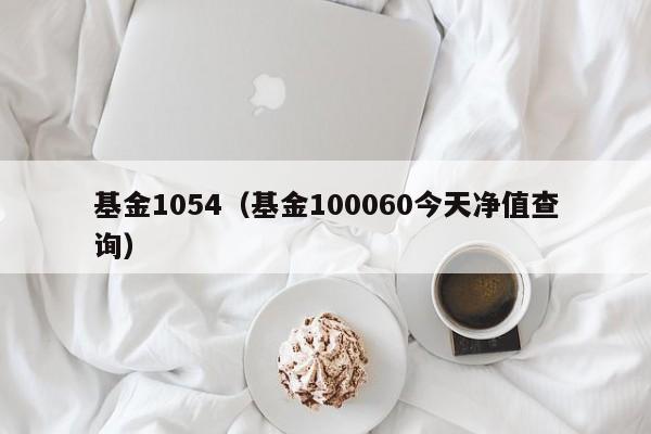 基金1054（基金100060今天净值查询）