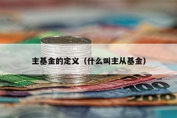 主基金的定义（什么叫主从基金）