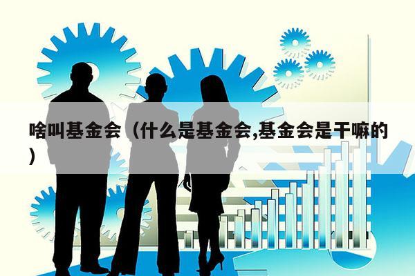 啥叫基金会（什么是基金会,基金会是干嘛的）