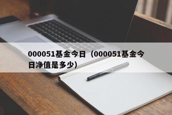 000051基金今日（000051基金今日净值是多少）