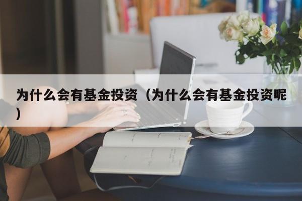 为什么会有基金投资（为什么会有基金投资呢）
