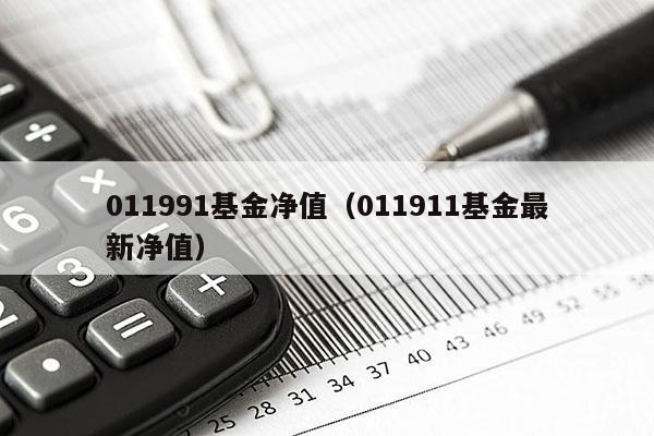 011991基金净值（011911基金最新净值）
