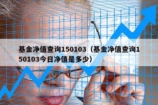 基金净值查询150103（基金净值查询150103今日净值是多少）