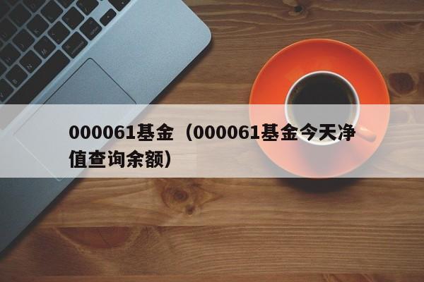 000061基金（000061基金今天净值查询余额）