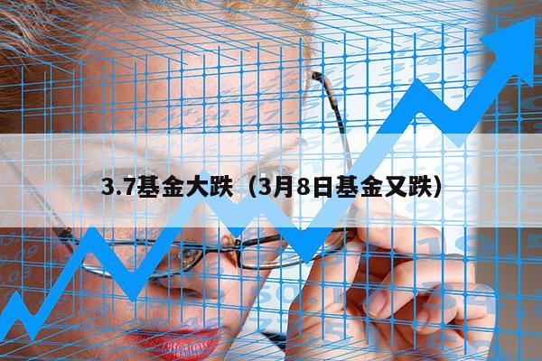 3.7基金大跌（3月8日基金又跌）