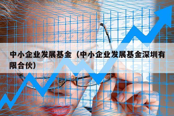 中小企业发展基金（中小企业发展基金深圳有限合伙）