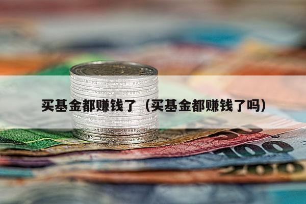 买基金都赚钱了（买基金都赚钱了吗）