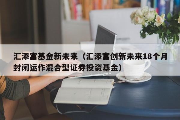 汇添富基金新未来（汇添富创新未来18个月封闭运作混合型证券投资基金）