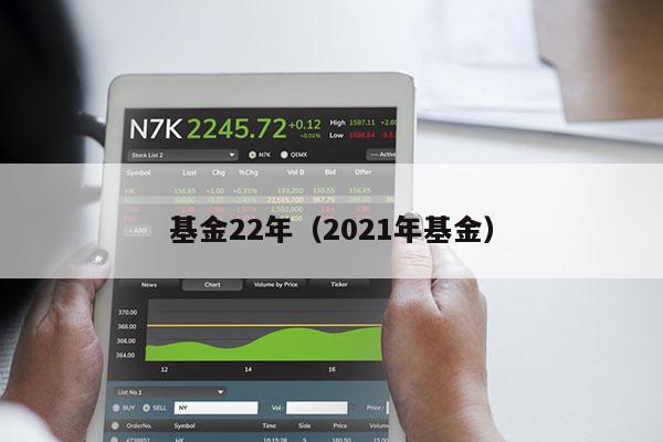 基金22年（2021年基金）