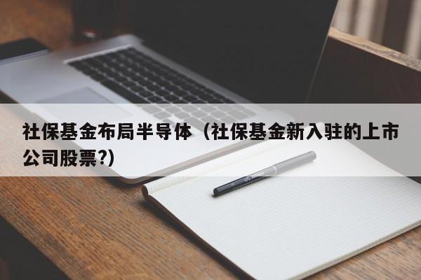 社保基金布局半导体（社保基金新入驻的上市公司股票?）