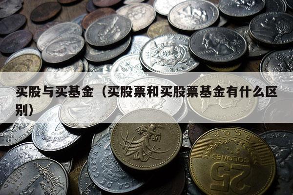 买股与买基金（买股票和买股票基金有什么区别）