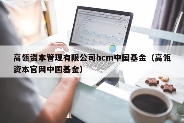 高瓴资本管理有限公司hcm中国基金（高瓴资本官网中国基金）