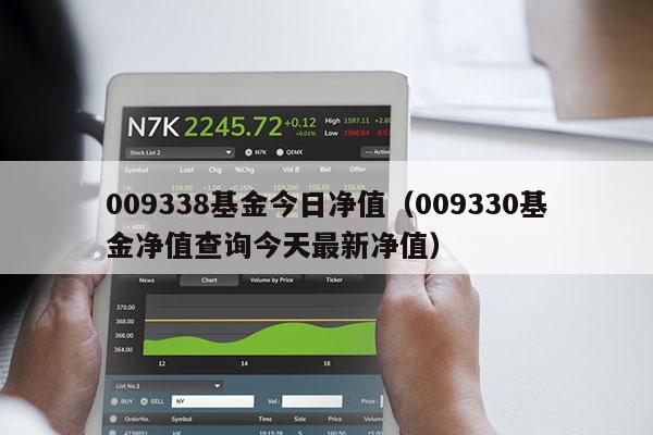 009338基金今日净值（009330基金净值查询今天最新净值）