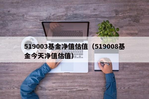 519003基金净值估值（519008基金今天净值估值）