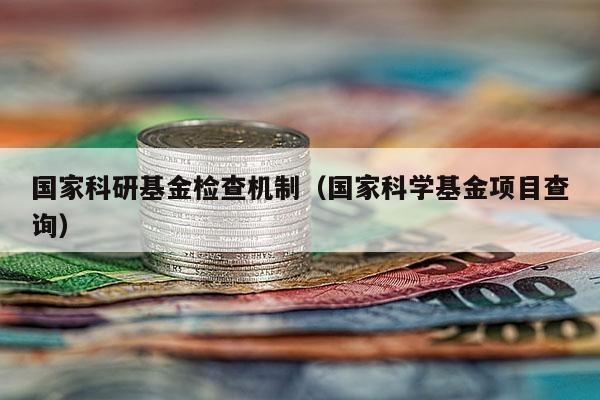 国家科研基金检查机制（国家科学基金项目查询）