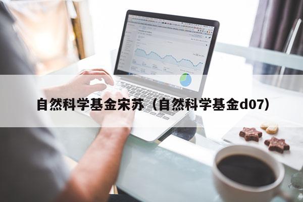 自然科学基金宋苏（自然科学基金d07）
