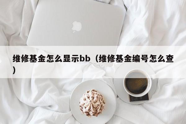 维修基金怎么显示bb（维修基金编号怎么查）
