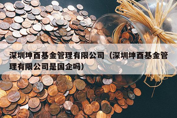 深圳坤酉基金管理有限公司（深圳坤酉基金管理有限公司是国企吗）