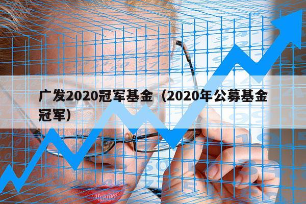 广发2020冠军基金（2020年公募基金冠军）