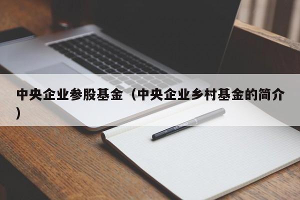 中央企业参股基金（中央企业乡村基金的简介）