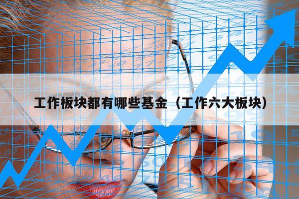 工作板块都有哪些基金（工作六大板块）