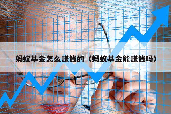 蚂蚁基金怎么赚钱的（蚂蚁基金能赚钱吗）