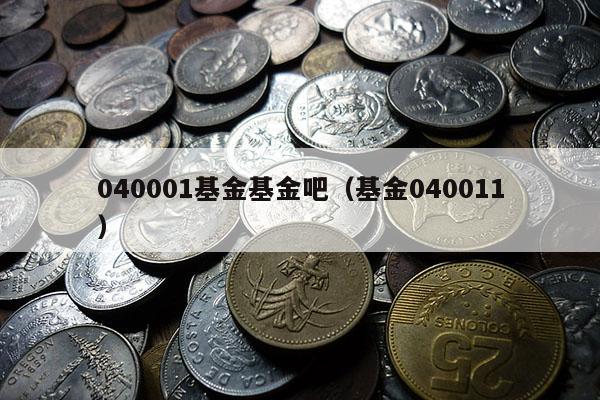 040001基金基金吧（基金040011）