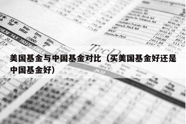 美国基金与中国基金对比（买美国基金好还是中国基金好）
