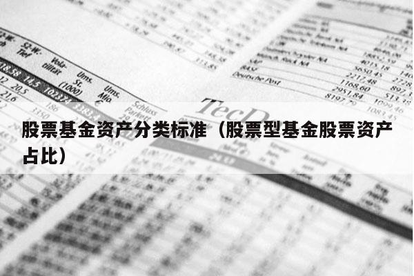 股票基金资产分类标准（股票型基金股票资产占比）