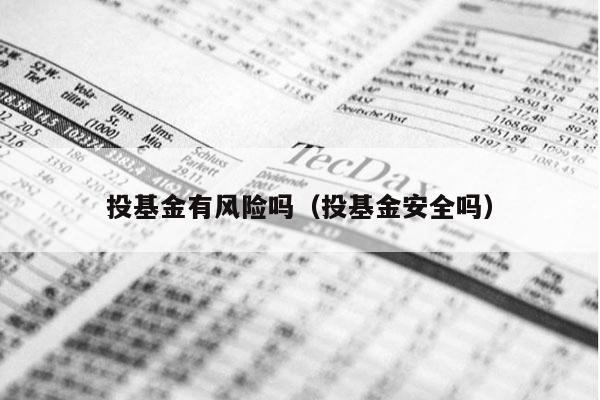 投基金有风险吗（投基金安全吗）