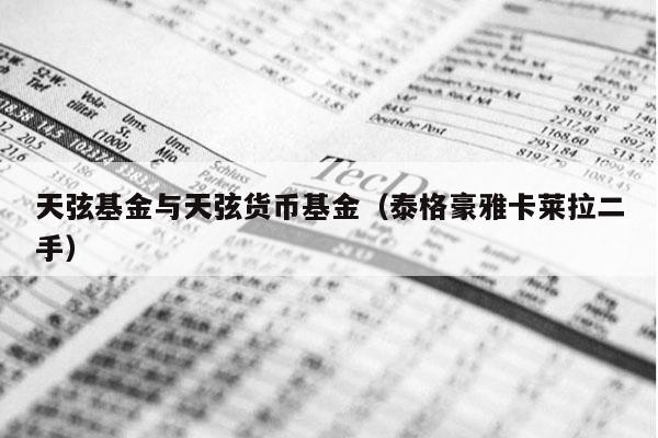 天弦基金与天弦货币基金（泰格豪雅卡莱拉二手）
