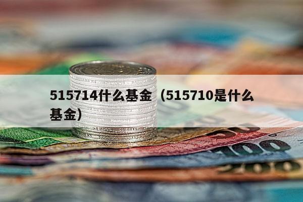 515714什么基金（515710是什么基金）