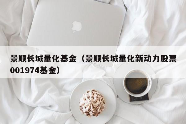 景顺长城量化基金（景顺长城量化新动力股票001974基金）