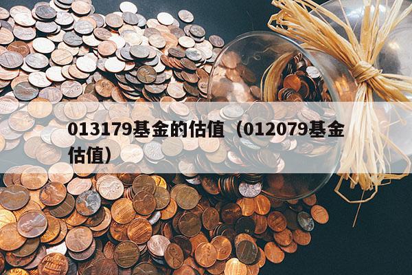013179基金的估值（012079基金估值）