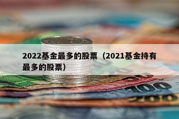 2022基金最多的股票（2021基金持有最多的股票）